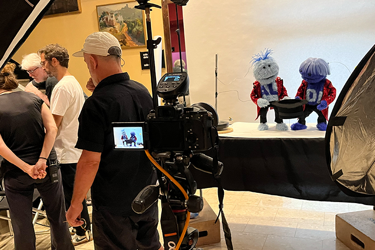 Behind the Scenes: Aldi's shooting with Al & Di.